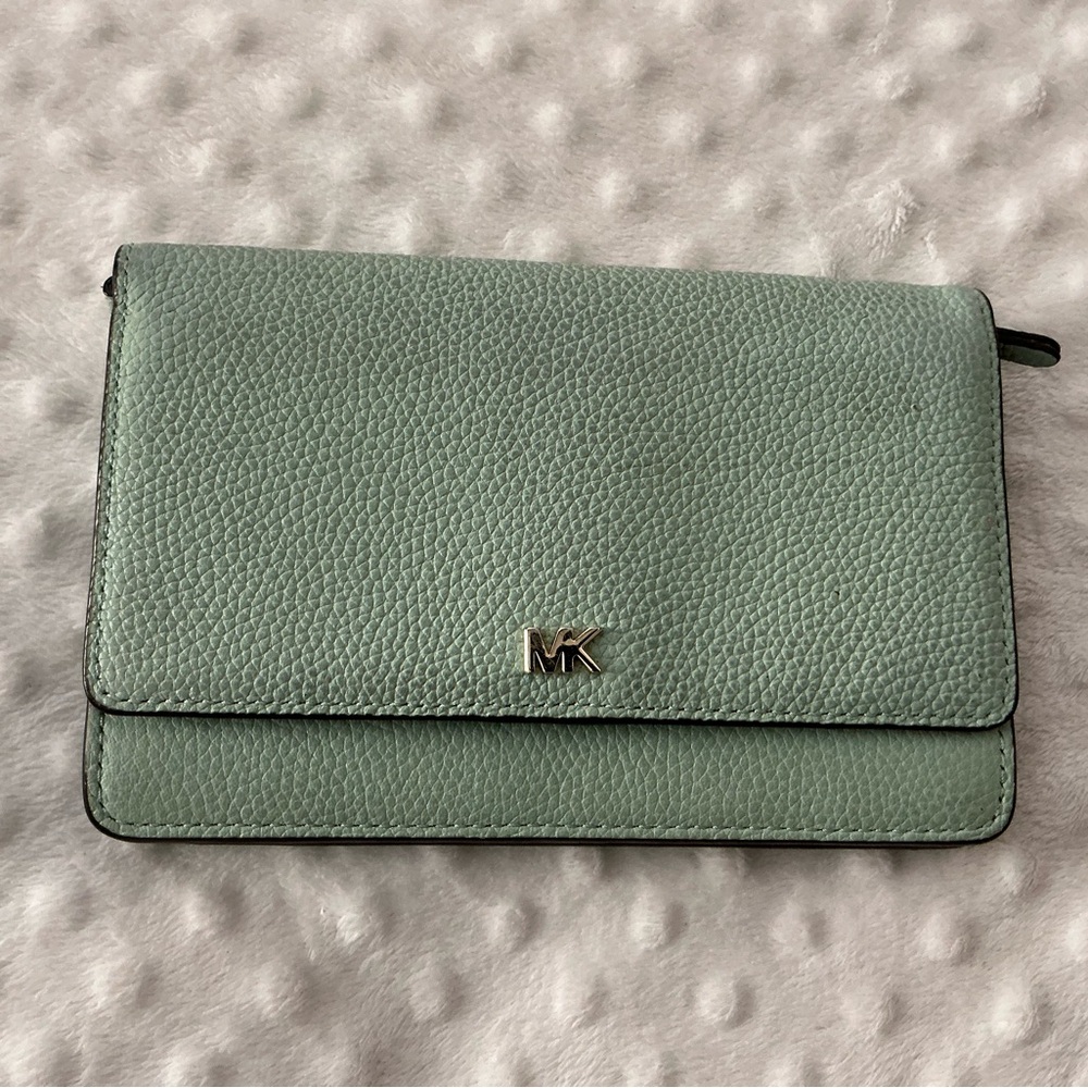 Michael Kors Leather Clutch